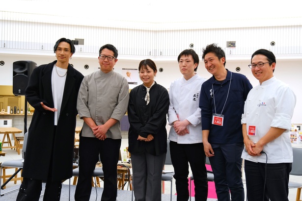 橘さんより、三重県で活躍する若手料理人と生産者にエールが送られた