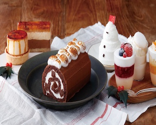 クリスマスにぴったりな雪だるまのデザート！パティスリー キハチより「ウィンタースイーツ」が登場