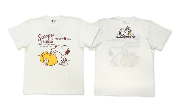 「広島パルコ店限定 Tシャツ」(各3300円) メンズサイズ：S／M／L