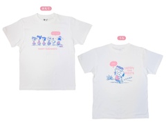 名古屋パルコ店店限定 Tシャツ(3300円) カラー：バニラホワイト、メンズサイズ：S／M／L