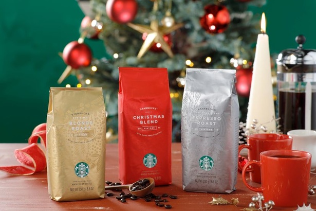 季節限定ブレンドコーヒー3種類も販売！この年しか味わえないブレンドとローストを称え“VINTAGE 2017”の文字が