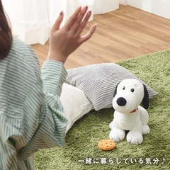 ちょっぴり見上げた姿勢だから、目線が合いやすく癒やされる〜！
