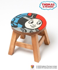 「【きかんしゃトーマス】コラボ ウッドスツール(ブルー)」(4950円)