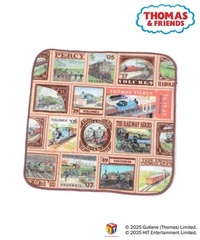 「【きかんしゃトーマス】コラボ タオルハンカチ(ブラウン系)」(880円)