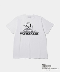 「VAT BAKERY PEANUTS S/S TEE」(6600円)※ホワイト