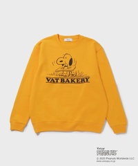「VAT BAKERY PEANUTS C/N SWEAT」(1万5400円)※イエロー