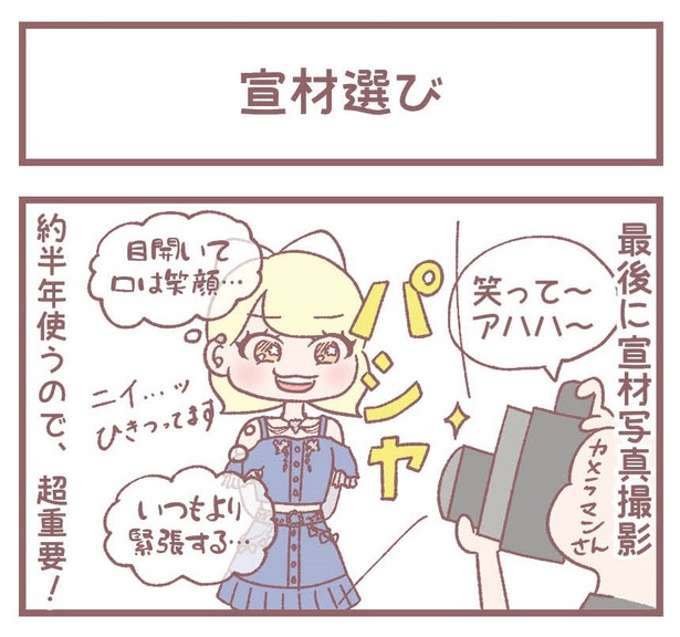 「宣材選び」1