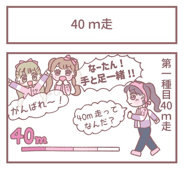 「40m走」1