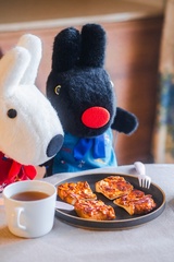 すぐできごちそうトースト「ガリガリキャラメルトースト」