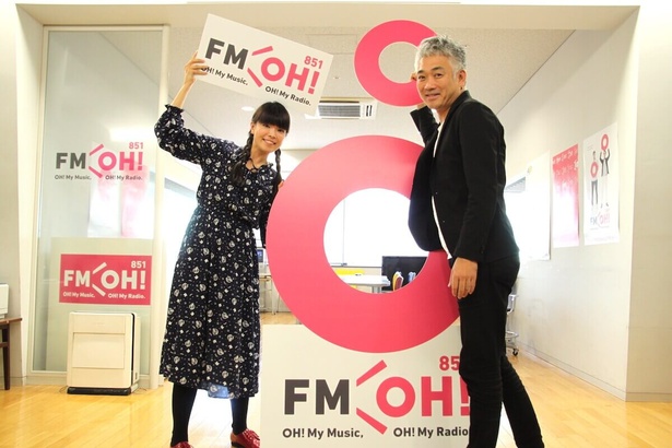 笑顔で撮影に応じてくれた2人