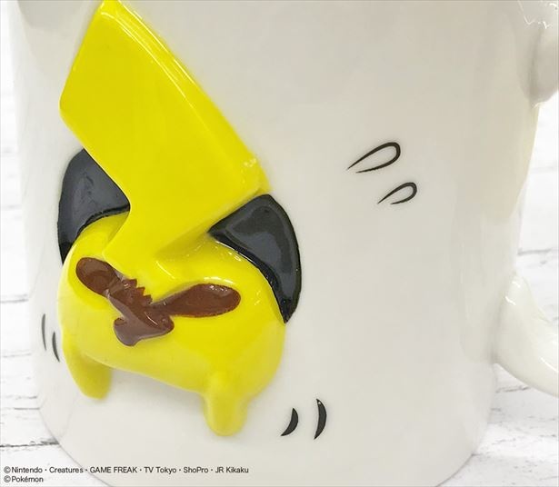 慌てるピカチュウのおしりを立体的に再現！