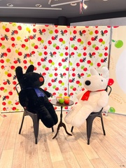 「リサとガスパール POP UP SHOP －POMMES－ in 日比谷シャンテ」会場内にはフォトロケーションを設置