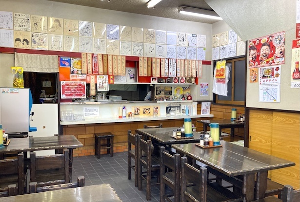 有名漫画家も多く訪れる名店