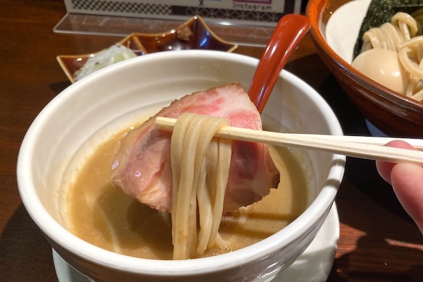 余ったつけ汁はスープ割りにして堪能できる