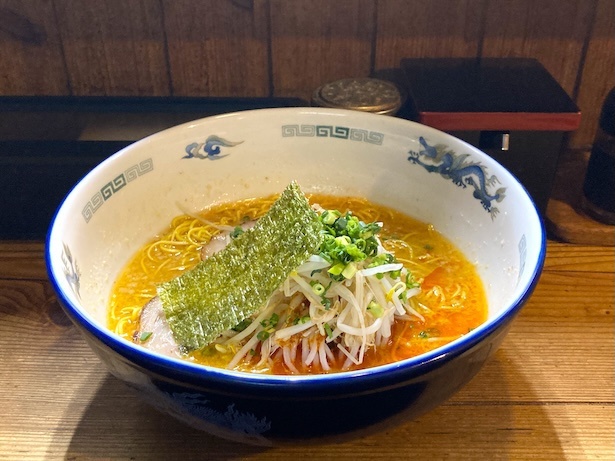 「自家製からしラーメン」(1110円)
