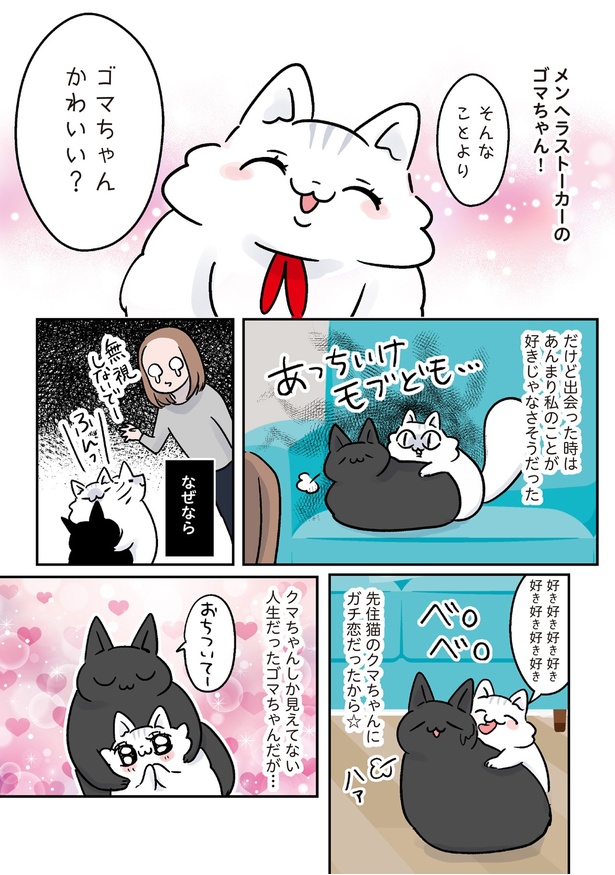 メンヘラストーカーのゴマちゃん！ (C)こばん／KADOKAWA