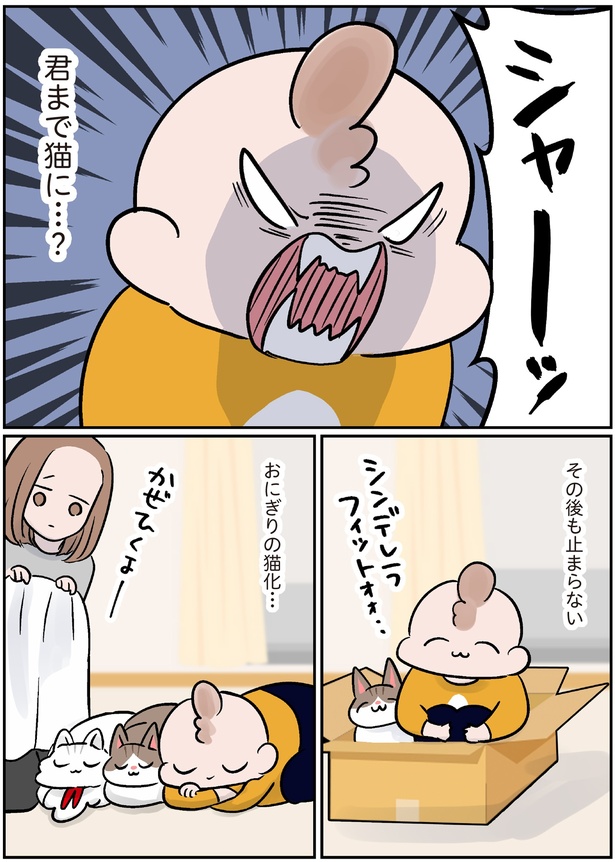 君まで猫に…？ (C)こばん／KADOKAWA