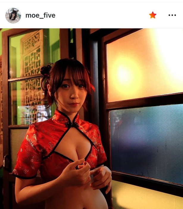 ※伊織もえオフィシャルInstagram(moe_five)より