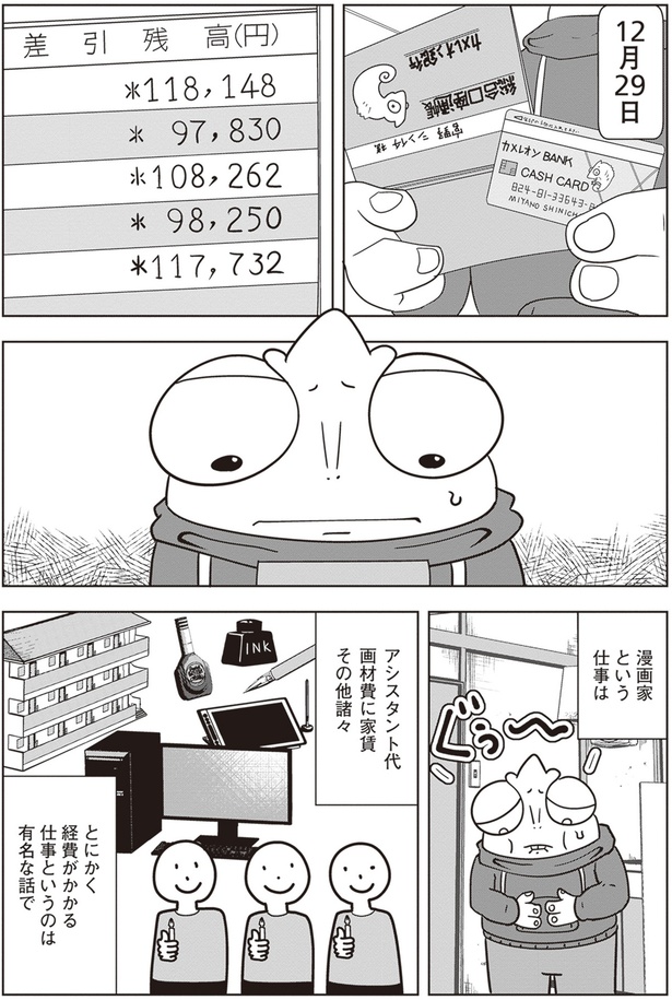 漫画家という仕事は （C）宮野シンイチ／KADOKAWA