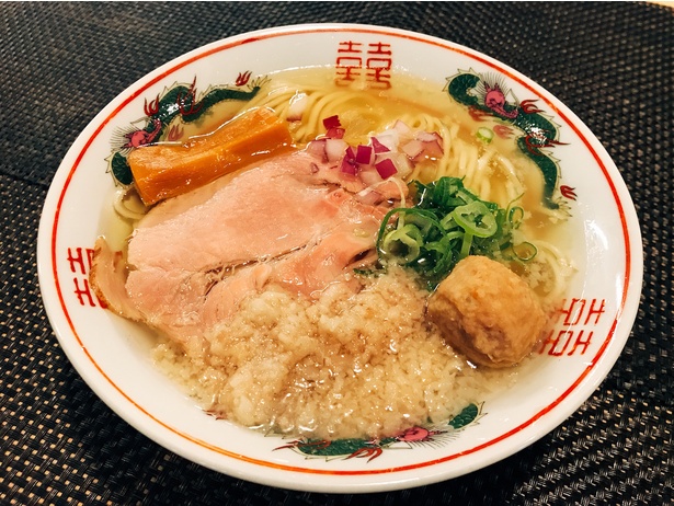 【第2幕】セアブラノ神　のどぐろ煮干し背脂入りゴールド塩ラーメン
