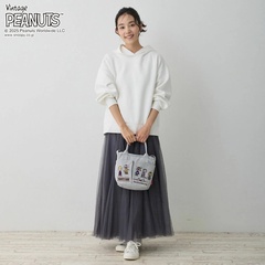 「PEANUTS ROOTOTE べビールーポケッツ 0C(ライトグレー)」(4620円) 