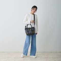 「PEANUTS ROOTOTE デリポケッツバッグ 0C(ダークグレー)」(5390円) 