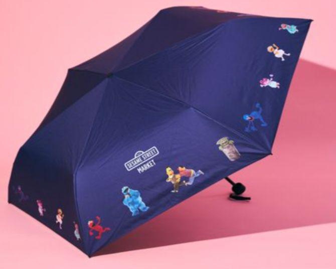 セサミストリートマーケット×熱中対策ブランド「PROTECT U」！高い遮熱性を誇るコラボ日傘を発売