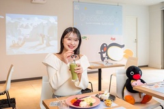 「抹茶ラテは、ネーミング通りしっかり濃いのですが、スウィートで飲みやすい！タマゴサンドのパンはフワフワで、タマゴはまろやかな味付け。ケーキは、なめらかな舌触りのレアチーズケーキになっていました！」とレポートしてくれた