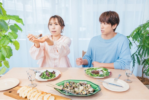 思わずスタッフに食べさせたくなるおいしさ 調理／みきママ　撮影／福井麻衣子　スタイリング（衣装）／三島和也（Tatanca）　スタイリング（フード）／カナヤマヒロミ　ヘア&メイク／佐藤真希　取材・文／岸野愛