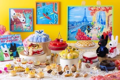 ヒルトン大阪2階の「Folk Kitchen」で、「スイーツビュッフェ 〜リサとガスパール バカンスの思い出〜」開催