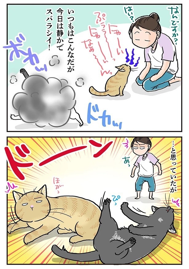 「午後の静寂を破るあの音」2