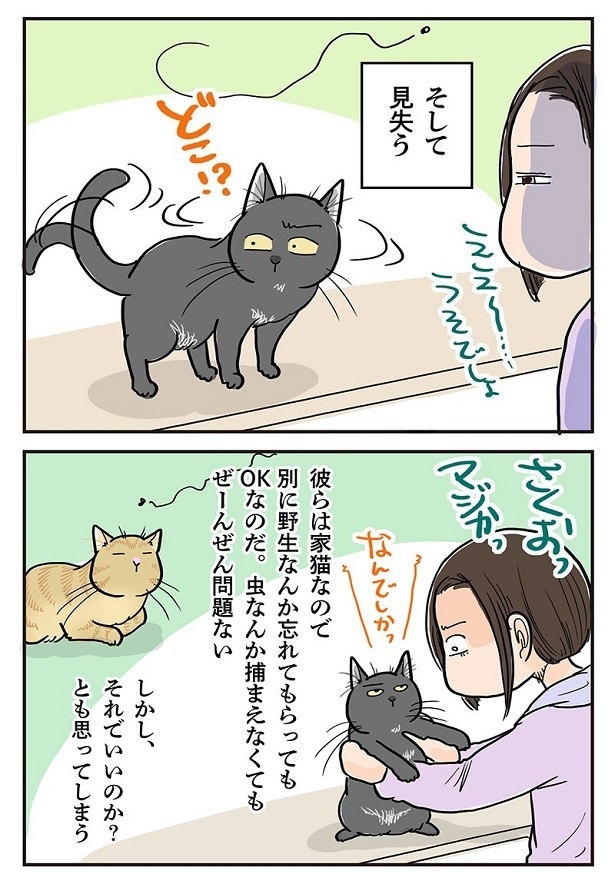 「虫を見つけてしまったら」2