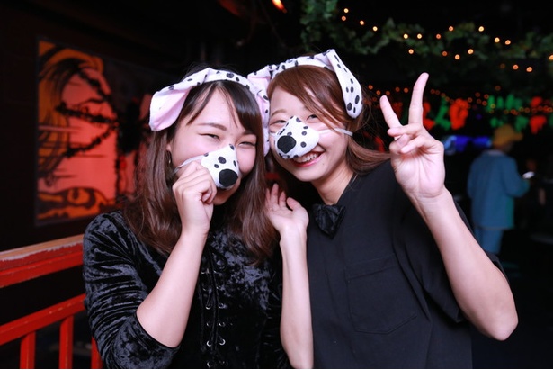 iD cafeのハロウィーンで見つけた仮装パリピ097