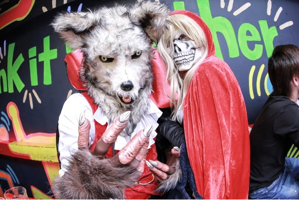 iD cafeのハロウィーンで見つけた仮装パリピ117