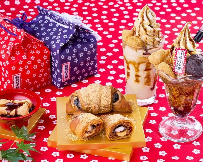 サンマルクカフェと桔梗信玄餅の大人気コラボ再び！今年は桔梗信玄餅にも使われているきな粉や黒みつを使ってパワーアップ