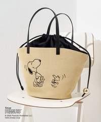 「カゴトートバッグ大(アイボリー)」(3万7400円)
