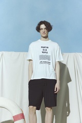 「【HOMME】【接触冷感】ワンポイントプルオーバー」(7260円)、「【HOMME】【接触冷感】ワンポイントハーフパンツ」(8140円)