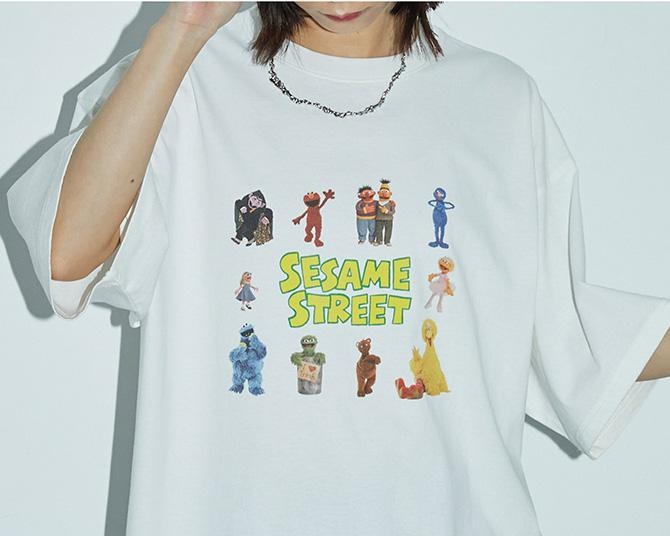 MONO-MART×セサミストリート、この夏着たいヴィンテージライクTシャツが新登場！ZOZOTOWNなどで5月23日より発売