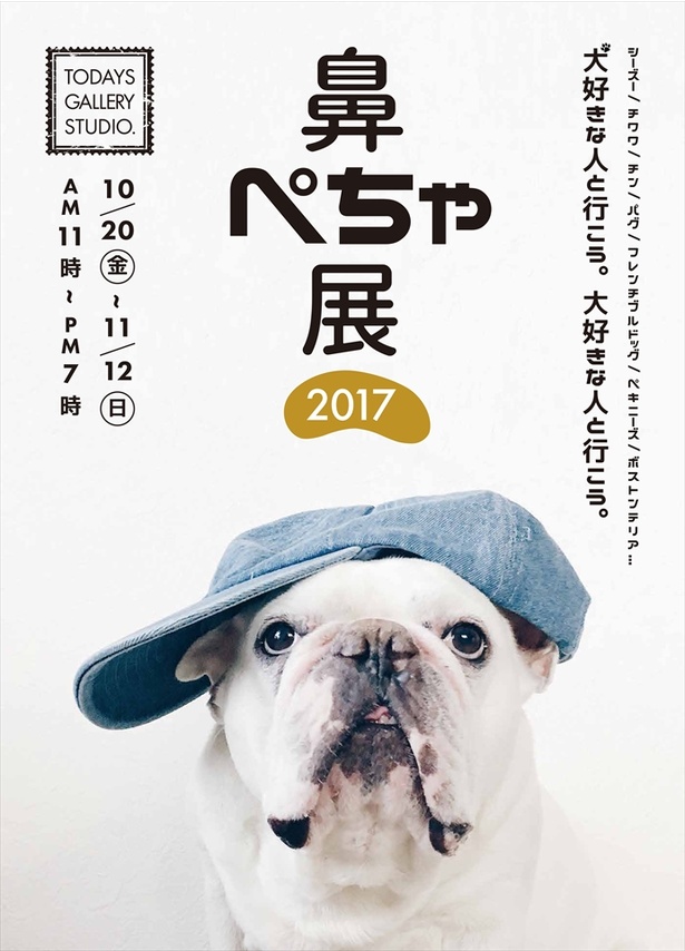 わんわんわんの日に限定特典も 東京 浅草橋で 鼻ぺちゃ展 17 が開催中 ウォーカープラス