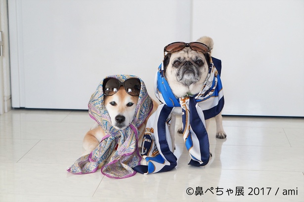 バブル仕様？のツーショットも♪