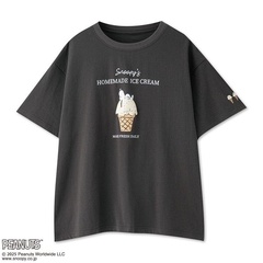 「レディース Tシャツ(アイスクリーム/ダークグレー)」(2849円)