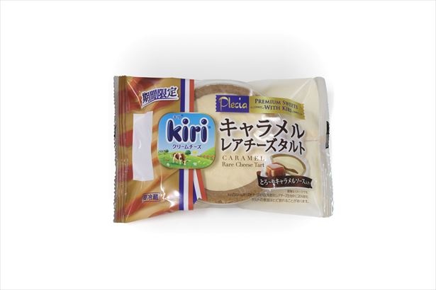「キャラメルレアチーズルト」 (税抜160円)