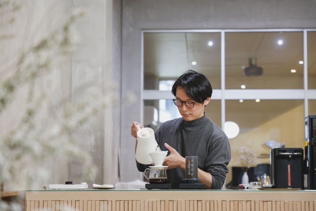 一杯一杯、丁寧にドリップ