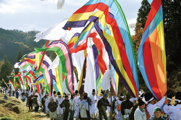 二本松市で実施されている「木幡の幡祭り」