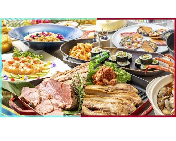 グランドプリンスホテル大阪ベイ「The Cafe」ワールドフェア第2弾は、韓国＆ハワイアンブッフェ！