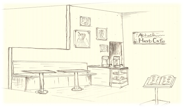 店内イメージイラスト