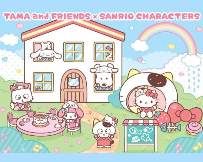 「タマ＆フレンズ」とハローキティ・シナモロール・マイメロディがコラボ！6月から大丸梅田で限定発売