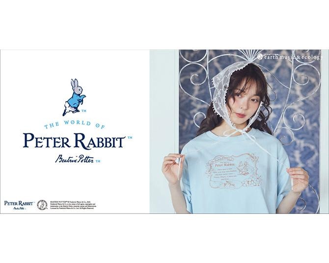 ピーターラビット(TM)とearth music＆ecologyが初コラボ！Tシャツ4種の中には猫好きに刺さる「こねこのトム(TM)」モチーフも