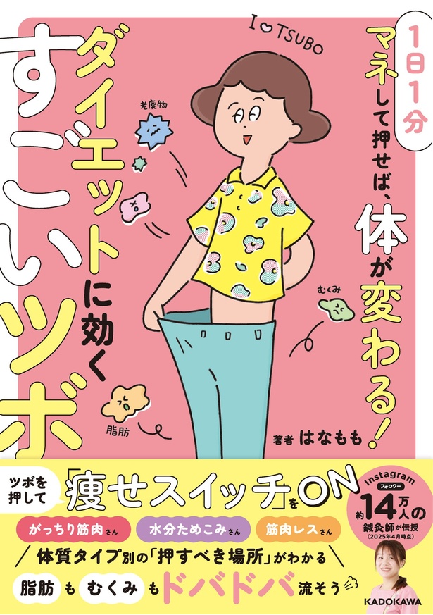 『1日1分マネして押せば、体が変わる！ダイエットに効くすごいツボ』
