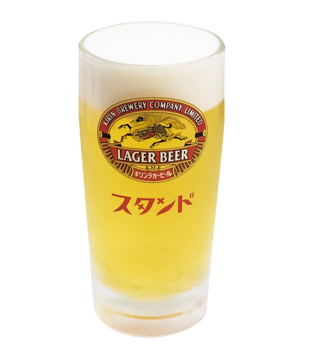 「生ビール(中)」(520円)/京極スタンド